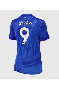 Chelsea Liam Delap #9 Fotballdrakt Hjemme Klær Dame 2025-26 Korte ermer